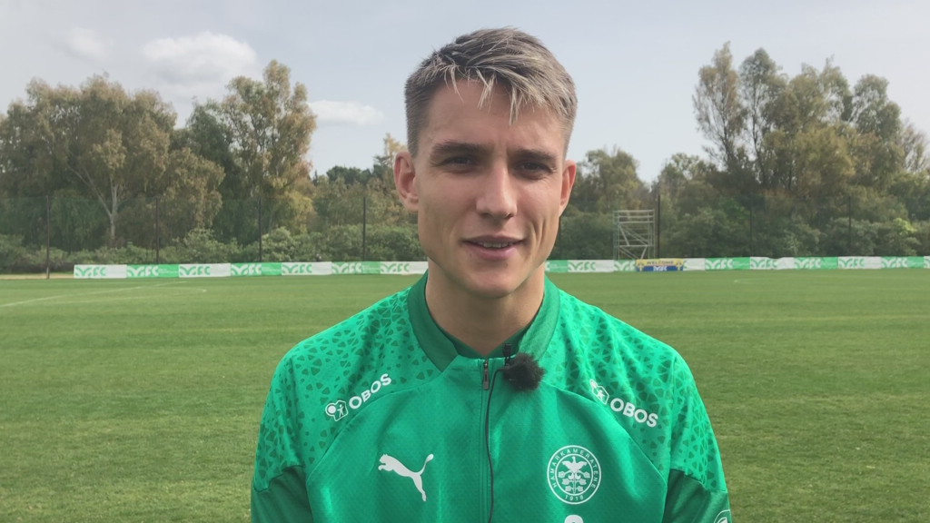 Første prat med Oliver Kjærgaard
